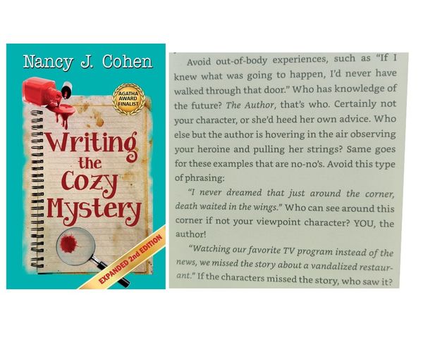     Avoid out-of-body experiences, such as "If I knew what was going to happen, I'd never have walked through that door." Who has knowledge of the future? The Author, that's who. Certainly not tour character, or she'd heed her own advice. Who else but the author is hovering in the air observing your heroine and pulling her strings? Same goes for these examples that are no-no's. Avoid this type of phrasing:

    "I never dreamed that just around the corner, death waited in the wings." Who can see around the corner if not your viewpoint character? YOU, the author!

    "Watching our favorite TV program instead of the news, we missed the story about a vandalized restaurant." If the character missed the story, who saw it?